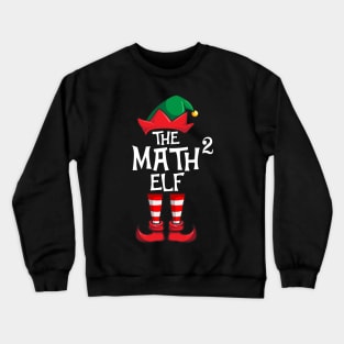 Math Elf Matching Family Christmas Crewneck Sweatshirt